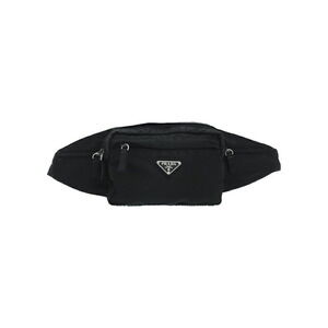 Prada belt bag black waist Body Bum Crossbody Bag Black